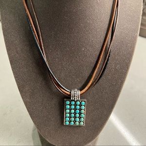 Turquoise and Sterling Silver necklace